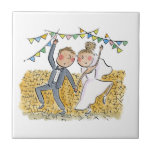 Country Wedding Ceramic Tile<br><div class="desc">Country Wedding</div>