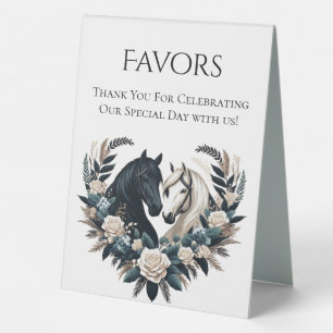 Country Wedding-Horses in Love-Favours