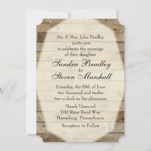 Country Wedding Invitations