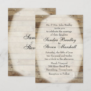 Country Wedding Invitations