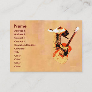 Country Western Business Card