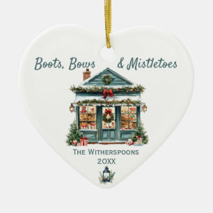 Country Western Christmas Store Ornament
