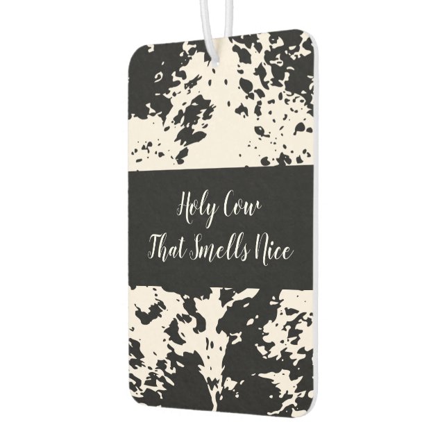 Country Western Cow Pattern Car Air Fresheners (Left)