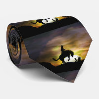 Country Western Cowboy and Bucking Horse Rodeo