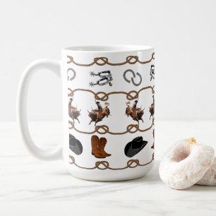 Country Western Cowboy Coffee Mug