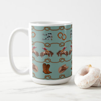 Country Western Cowboy Coffee Mug