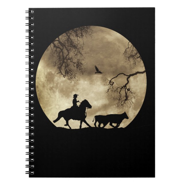 Country Western Cowboy Notebook (Front)