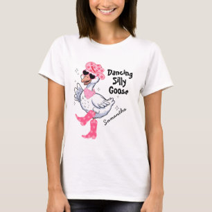 Country Western Dancing Sill Goose T-Shirt