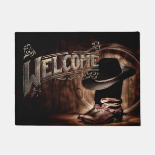 Country western Door mat
