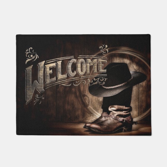 Country western Door mat (Front)