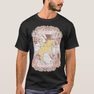 Country Western Giddy Up Buttercup Vintage Art Nou T-Shirt