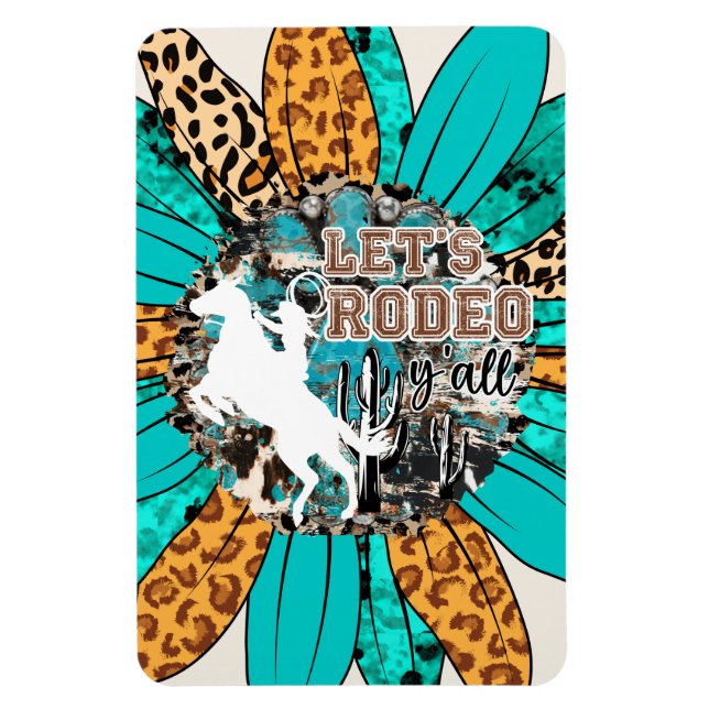 Country Western Kitchen Magnet (Vertical)