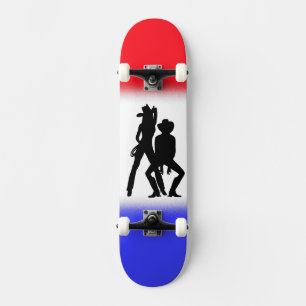 Country Western Line Dance Gone Bad Skateboard