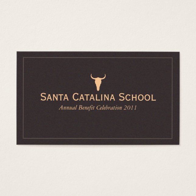 Country Western Longhorns Bull Skull Cowboy Gifts (Front)