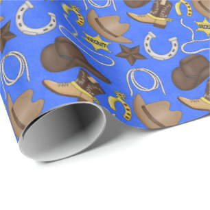 Country Western pattern  Wrapping Paper