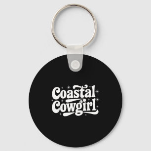 Country Western Quote Saying Gift Summer Coastal C Key Ring
