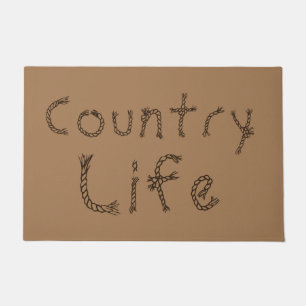 Country Western Rope Country Life Doormat