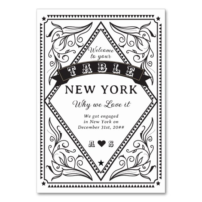 Country Western Rustic Floral Wedding Table Number (Front)