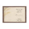 Country Wheat Grass on Parchment Response Card