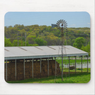 Country Windmill Mouse Pad
