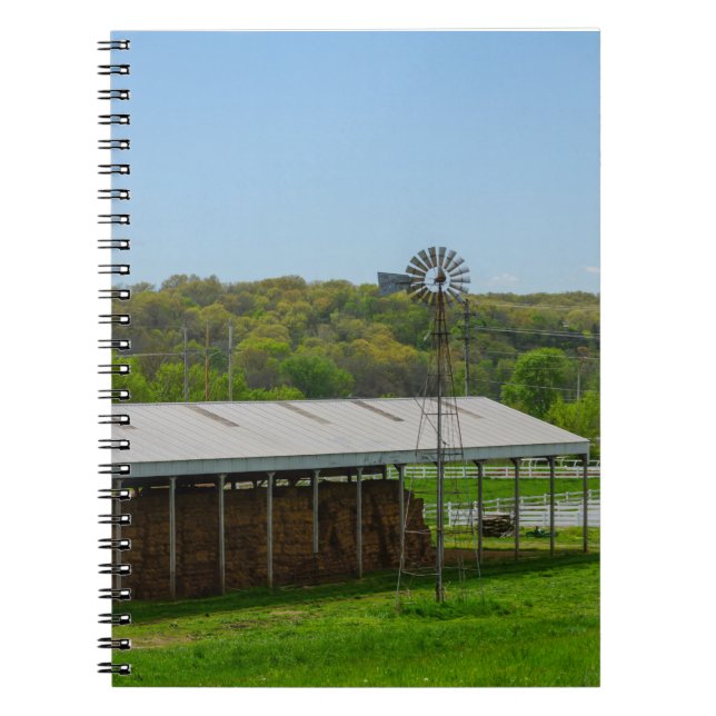 Country Windmill Notebook (Front)