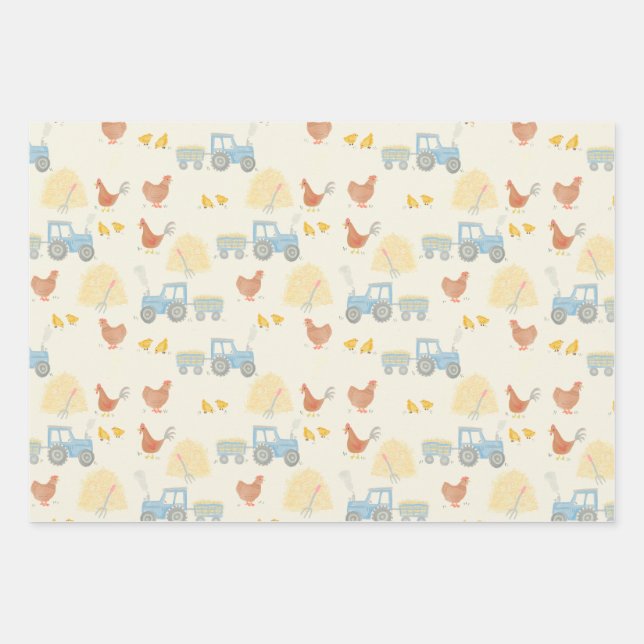Country wrapping paper (Front)