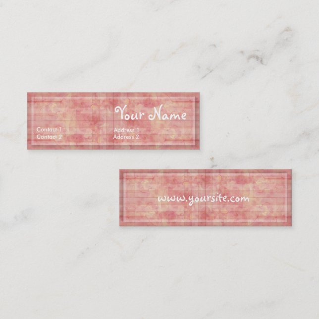 CountryPink Profile Card (Front/Back)