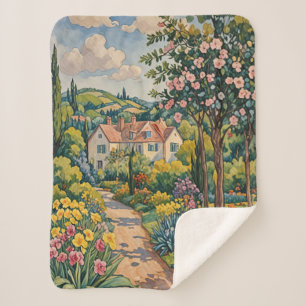 Countryside Haven Sherpa Blanket