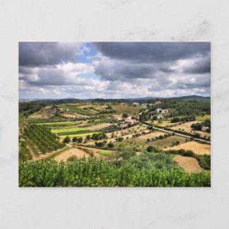 Countryside landscape of Porto de Mos, Portugal Postcard