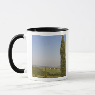 Countryside near Pienza. Val d'Orcia, Siena Mug