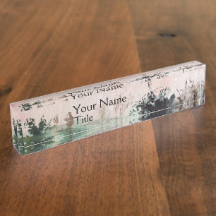 COUNTRYSIDE OF MAREMMA  TUSCANY NAMEPLATE