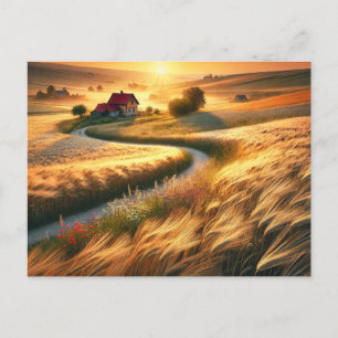 Countryside Serenity Postcard