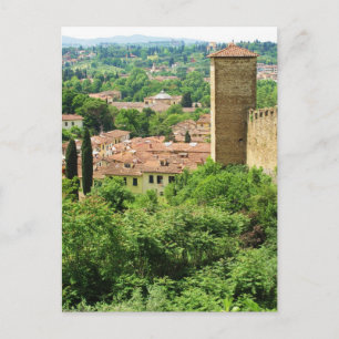 Countryside South of Florence, Italy Postcard