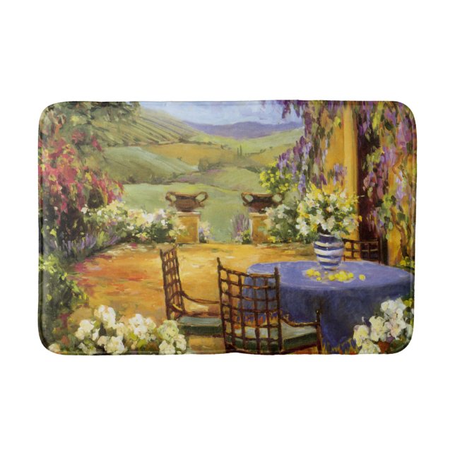 Countryside Terrace Bath Mat (Front)