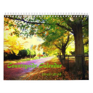Countryside Themed Calendar