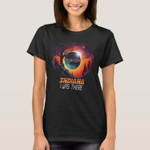 Countryside Total Solar Eclipse 2024 Indiana T-Shirt