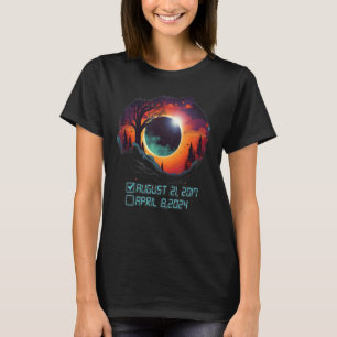 Countryside Total Solar Eclipse Check List Apr 8 2 T-Shirt