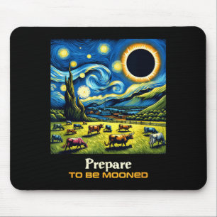 Countryside Total Solar Eclipse Prepare To Be Mouse Pad