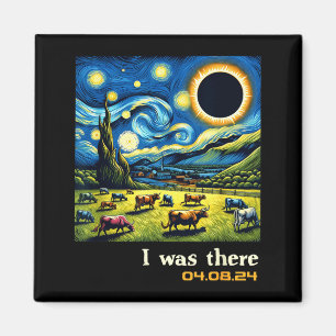 Countryside Total Solar Eclipse Was There April 8 Magnet