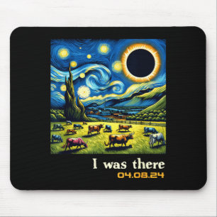 Countryside Total Solar Eclipse Was There April 8 Mouse Pad