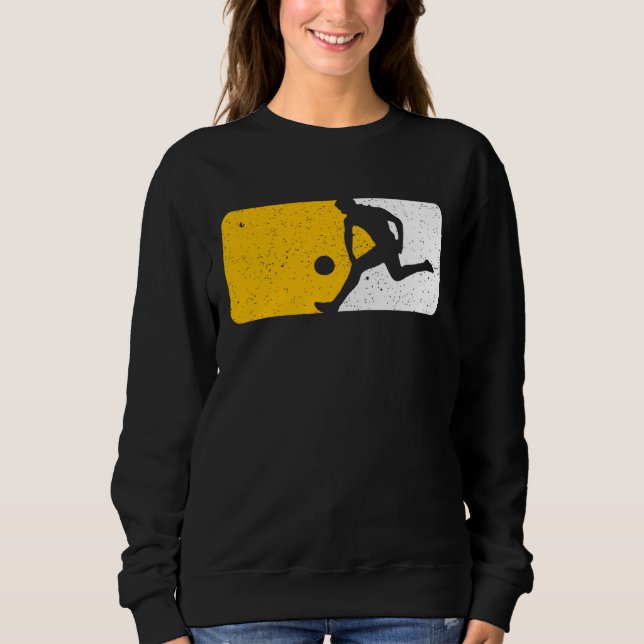 County Antrim Major Saffron White Football Sweatshirt (Front)