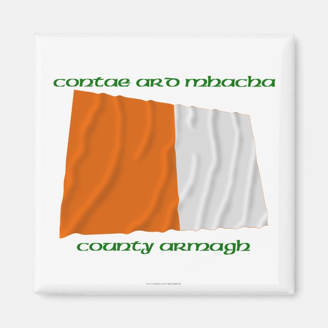 County Armagh Colours Magnet (Front)