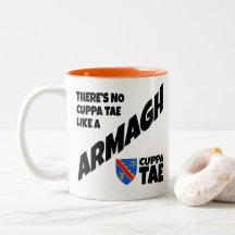 County Armagh Ireland  Two-Tone Coffee Mug