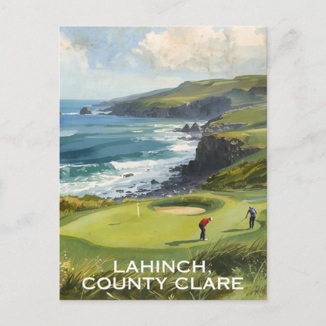 County Clare Golf Postcard (Front)