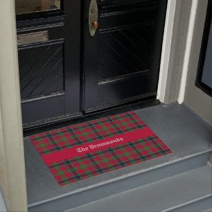 County Clare Tartan Customisable Doormat