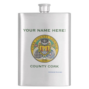 County Cork* Customisable Flask