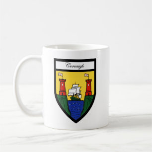 County Cork Map & Crest Mugs