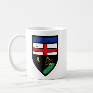 County Derry Map & Crest Mugs