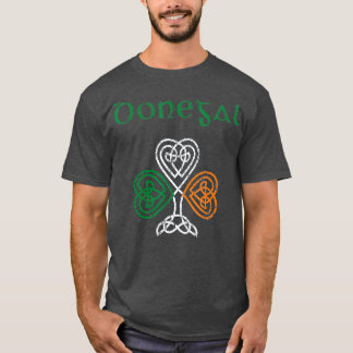 County Donegal Shamrock Ireland Flag craic and T-Shirt