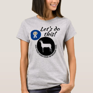 County Fair Livestock Market Lamb Show T-Shirt